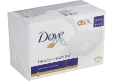 Dove festes Seifenstück Original Beauty Cream Bar, 4 × 90 g