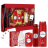 Old Spice Whitewater Antitranspirant Deodorant Stick 50 ml + Deodorant Spray 150 ml + Duschgel 250 ml + Aftershave 100 ml + Spielkarten, Kosmetikset für Männer