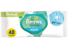 Pampers Pure Harmonie Aqua Feuchttücher für Kinder 48 Stück