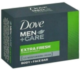 Dove Men + Care Extra frische feuchtigkeitsspendende Toilettenseife für Männer 90 g