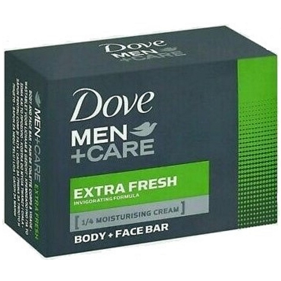 Dove Men + Care Extra frische feuchtigkeitsspendende Toilettenseife für Männer 90 g