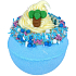 Bomb Cosmetics Tropical State of Mind - Tropical State of Mind Prickelnder Badebalsam 160 g