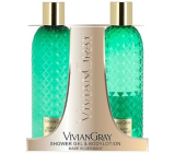 Vivian Gray Bergamotte & Zitronengras Luxus-Körperlotion 300 ml + Luxus-Duschgel 300 ml, Kosmetikset