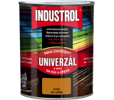 Industrol S2013 universell glänzende Deckfarbe für Metall und Holz, 6700 hellocher, 750 ml