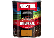 Industrol S2013 universell glänzende Deckfarbe für Metall und Holz, 6700 hellocher, 750 ml