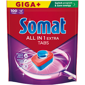 Somat Geschirrspültabs All in 1 Extra, 100 Stk