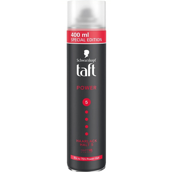 Taft Haarspray Power Mega, Fixierung 5, 400 ml