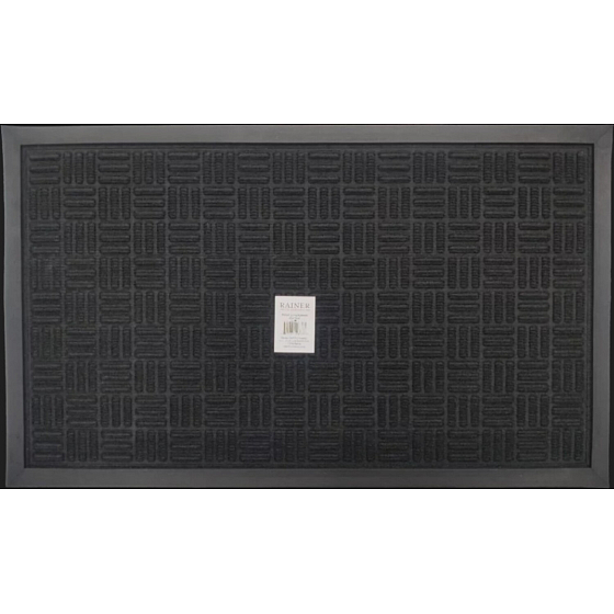 Matte aus Gummi und Teppich 45 x 75 cm