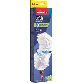 Vileda Flex & Catch Staubtuch mit langem Griff 93 cm
