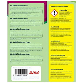 Avrilé Expert Universal Waschpulver, 50 Wäschen 3 kg