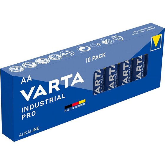 VARTA Industrial PRO AA (LR6) 1,5 V – 10 Stk.