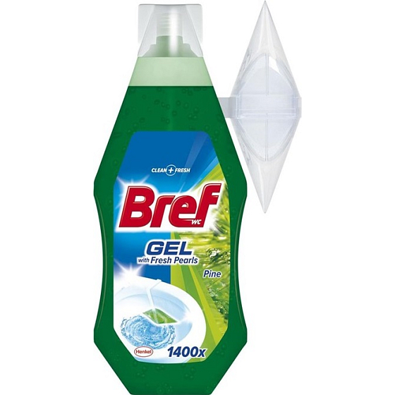 Bref Fresh Pearls Kieferngel Toilettenblockvorhang 360 ml