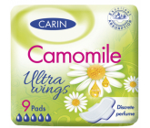 Carine Ultra Wings Kamille Damenbinden 9 Stück