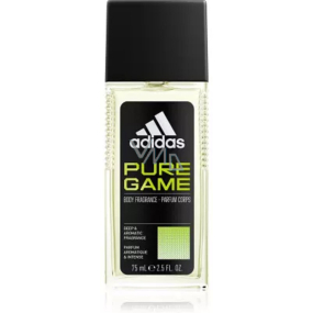 Adidas Pure Game parfümiertes Deodorantglas für Männer 75 ml