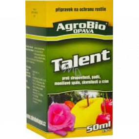 AgroBio Talent Produkt gegen Schimmel, Mehltau, Schorf, Flecken und Rost zum Pflanzenschutz 50 ml