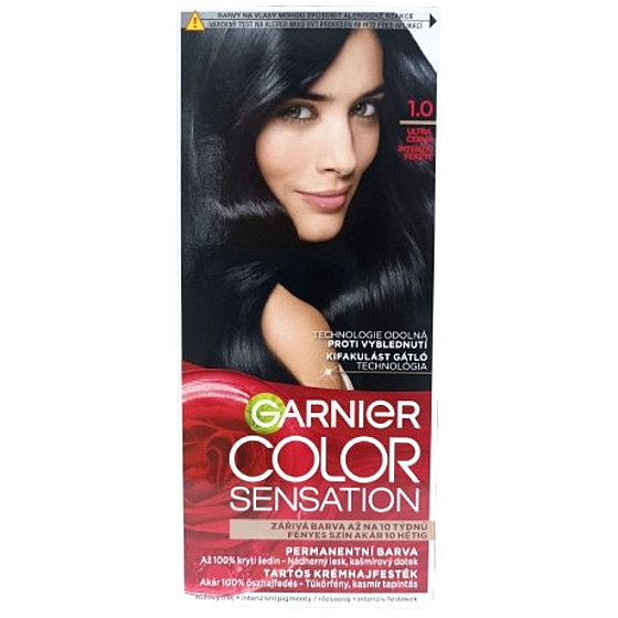 Garnier Color Sensation Haarfarbe 1.0 Ultra Schwarz