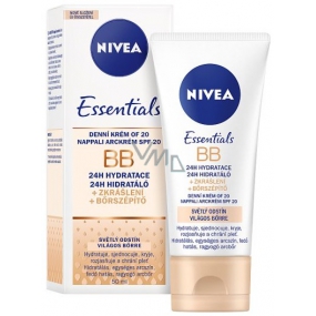 Nivea Essentials tägliche BB-Creme OF15, heller Farbton 50 ml