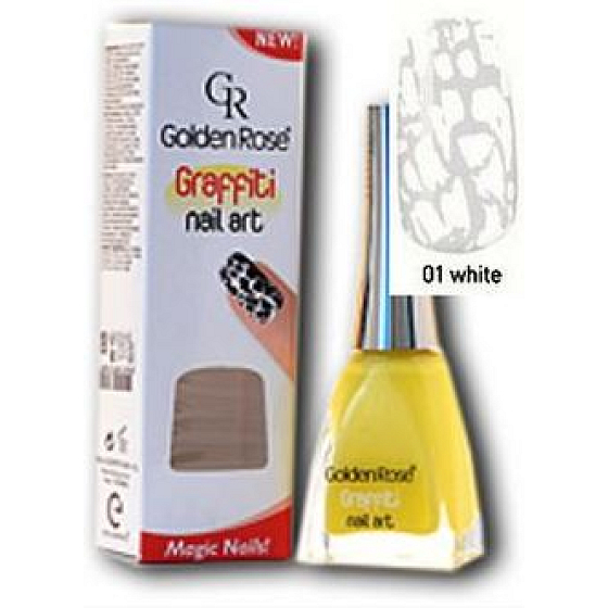 Golden Rose Graffiti Nail Art knisternder Nagellack Farbton 01 12 ml