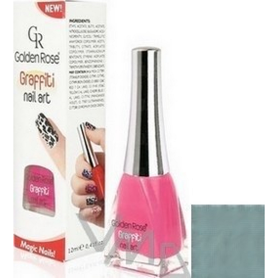 Golden Rose Graffiti Nail Art knisternder Nagellack Schatten 25 12 ml