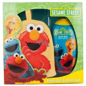 Duschgel Sesame Street 250 ml + Badetuch, Babykosmetik-Set