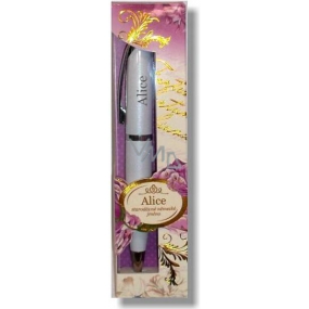 Nekupto Monogram Luxusgeschenkstift mit dem Namen Alice