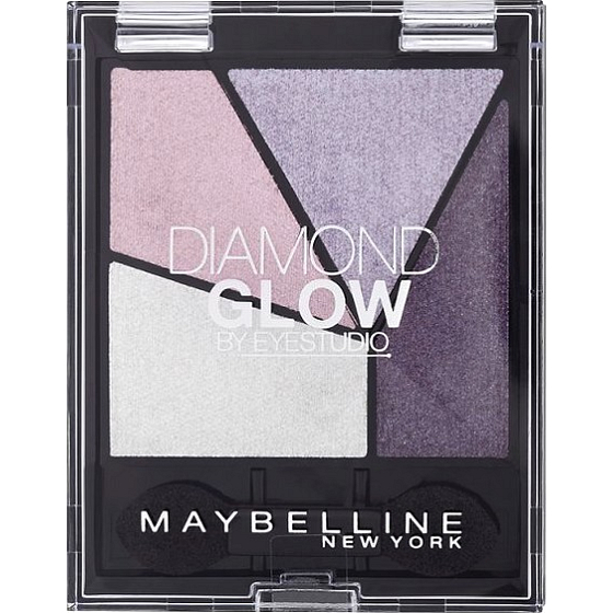 Maybelline Diamond Glow Lidschatten Lidschatten 01 Purple Drama 2,5 g