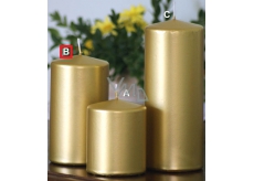 Lima Metal Serie Kerze Goldzylinder 80 x 150 mm 1 Stück