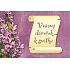Bohemia Gifts Dufttasche Duftendes Geschenk Lavendel für den Urlaub 17 x 11,5 x 1,5 cm