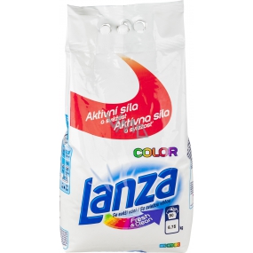 Lanza Fresh & Clean Color Waschpulver für farbige Wäsche 90 Dosen 6,75 kg