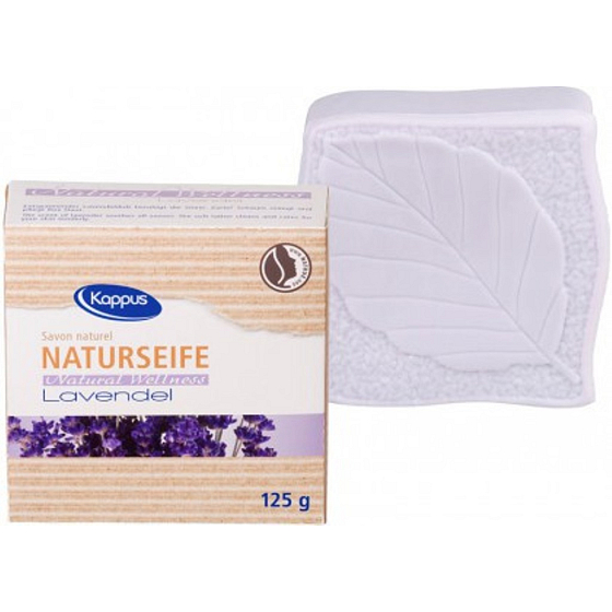 Kappus Natural Lavender zertifizierte natürliche Toilettenseife 125 g