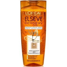 Loreal Paris Elseve Extraordinary Oil Coconut Oil Shampoo für normales bis trockenes, widerspenstiges Haar 250 ml