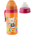 Rotho Babydesign Cool Friends 10+ Monate auslaufsichere Flasche Kunststoff Girl - Silikon-Trinkaufsatz 360 ml