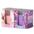 Emocio Orchard Blossom & French Lavender Duftkerzenglas 52 x 65 mm 2 Stück in einer Schachtel
