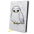 Degen Merch Harry Potter - Hedvika Block A5 20 x 14 cm Premium gefüttert
