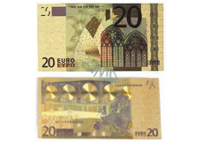 Talisman Gold Kunststoff-Banknote 20 EUR