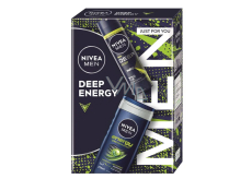 Nivea Men Deep Sport Duschgel 250 ml + Nivea Men Energy Antitranspirant Spray 150 ml, Kosmetikset für Männer