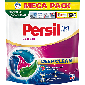 Persil 4in1 Discs Color Waschmittelkapseln, 60 Waschgänge