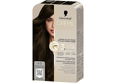 Schwarzkopf Creme Supreme Haarfarbe 4-0 natürliche Braun 60 ml