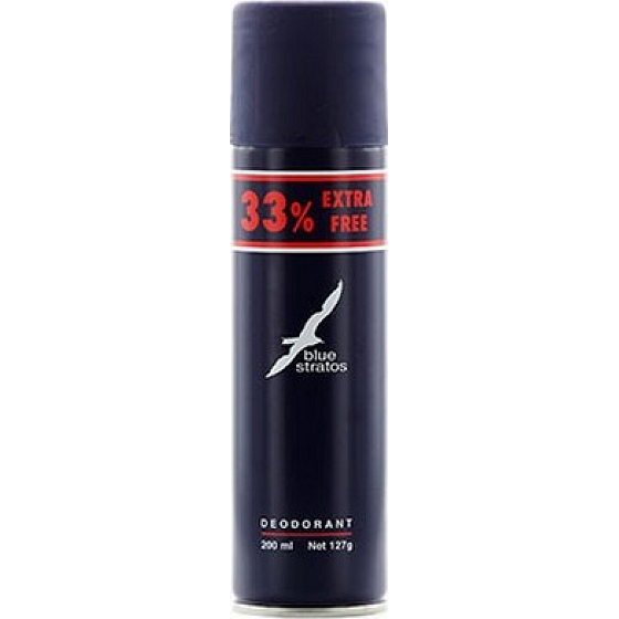 Blue Stratos Deodorant Spray für Männer 200 ml