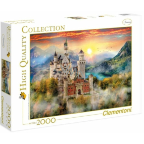 Clementoni Puzzle Neuschwanstein 2000 Teile, empfohlen ab 10 Jahren