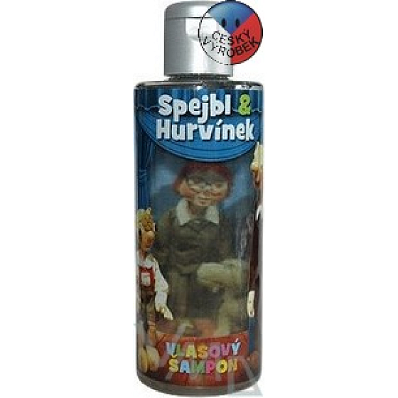 Bohemia Gifts Kids Spejbl und Hurvínek Erdbeerhaarshampoo 200 ml