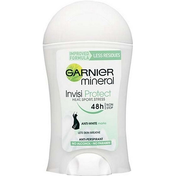Garnier Invisi Mineral Protect Antitranspirant Deo-Stick für Frauen 40 ml