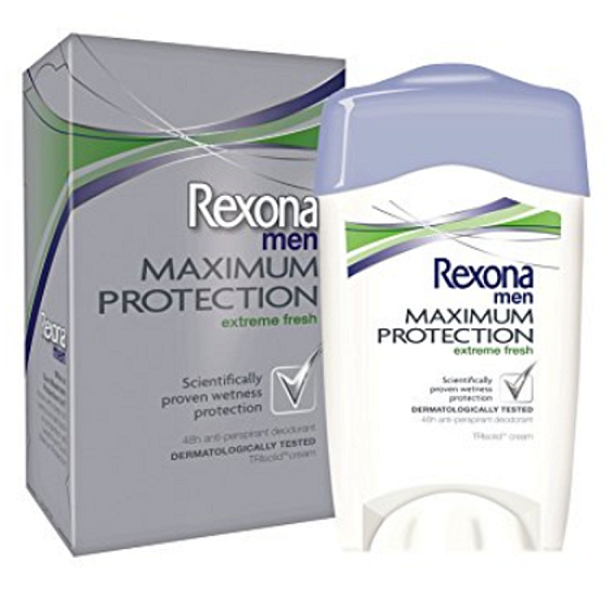 Rexona Men Maximaler Schutz Extrem Frische Antitranspirant Deodorant Stick für Männer 45 ml