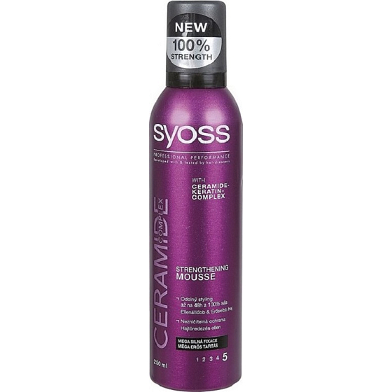 Syoss Ceramide Complex mega starker Fixierschaumhärter 250 ml