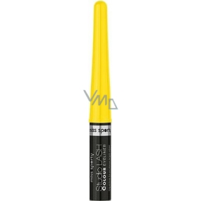 Miss Sports Studio Lash Color flüssiger Eyeliner 004 Neongelb 3,5 ml