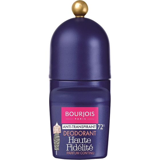 Bourjois High Trust 72-Stunden-Ball Antitranspirant Deodorant Roll-On für Frauen 50 ml