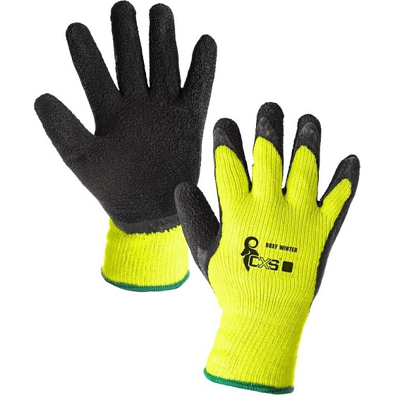 CXS Roxy Winter Isolierte Arbeitshandschuhe Größe 10, schwarzer Phosphor