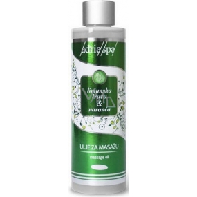 Adria Spa Zitronengras & Orange intensives Anti-Cellulite-Massageöl 200 ml
