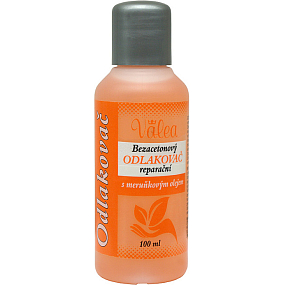 Hlubna Valea Nagellackentferner mit Aprikosenöl, 100 ml