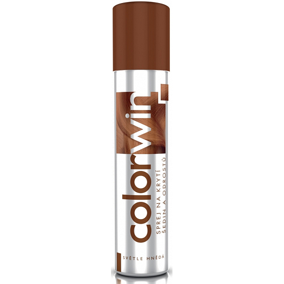 Colorwin Spray zum Abdecken von Grautönen und Trieben Hellbraun 75 ml